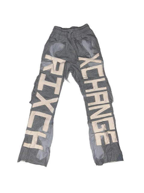 Grey RixchXchange flared pants
